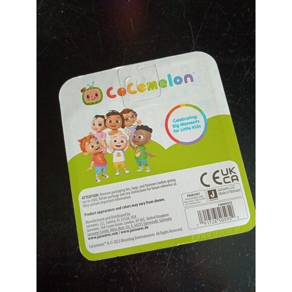 Cocomelon Cody's Moto Cruiser Figurine + Car Baby Ages 1 1/2-4 - Picture 4 of 4